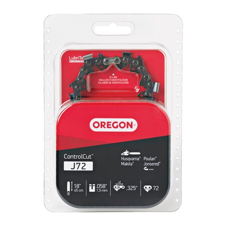 Oregon Chainsaw Chain 18" J72